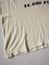 Load image into Gallery viewer, 1970s Race to The Top Flock Print T-Shirt - S