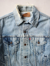 Load image into Gallery viewer, 1970/80's Thrashed Made in USA Levi's Denim Jacket - S