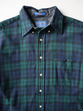 Load image into Gallery viewer, 1990s Pendleton Black Watch Tartan Shirt - M