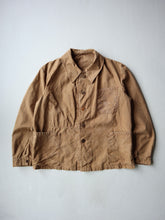 Load image into Gallery viewer, 1940s French Canvas Chore Jacket - M/L