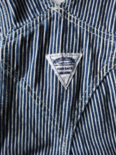 Load image into Gallery viewer, Big John Hickory Striped Overalls - 34"