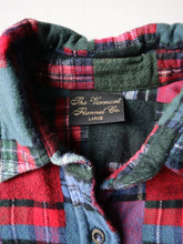 Load image into Gallery viewer, The Vermont Flannel Co Patchwork Thick Flannel Shirt - M