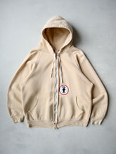 Load image into Gallery viewer, 1980's Distressed Zip-Up Hoodie - M