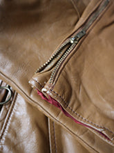 Load image into Gallery viewer, 1960's Brooks Cafe Racer Leather Jacket - M