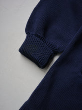 Load image into Gallery viewer, 1950s Wool Varsity Knit Cardigan - M