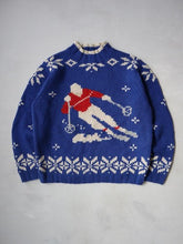 Load image into Gallery viewer, 1990's Lands End Lambswool Knit Sweater - L
