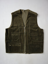 Load image into Gallery viewer, 1970s Euro Corduroy Workwear Vest - L