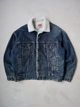 Load image into Gallery viewer, 1970s Levi's Galactic Wash Sherpa Lined Denim Jacket - L/XL