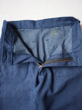 Load image into Gallery viewer, 1960's Deadstock U.S Navy Seafarer Denim Flares - 26"