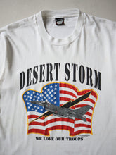 Load image into Gallery viewer, 1990's Distressed Desert Storm T-Shirt - M/L