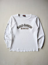 Load image into Gallery viewer, 1990s Distressed Harley Davidson Thermal Long Sleeve - S