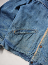 Load image into Gallery viewer, 1970s Maverick Blue Bell Lined Denim Jacket with Corduroy Collar - M