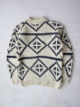 Load image into Gallery viewer, 1970's Distressed McGregor Sportswear Wool Knit Sweater - S