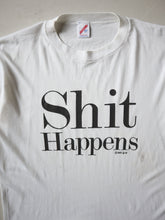 Load image into Gallery viewer, 1980's 'Shit Happens' T-Shirt - L