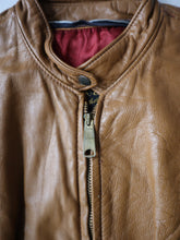 Load image into Gallery viewer, 1960's Brooks Cafe Racer Leather Jacket - M