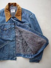 Load image into Gallery viewer, 1970s Wrangler No-Fault Blanket Lined Denim Jacket - M