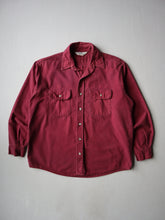 Load image into Gallery viewer, 1980s Red Head Cotton Flannel Shirt - L