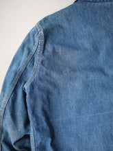 Load image into Gallery viewer, 1960s Sears Blanket Lined Denim Chore Jacket - L/XL