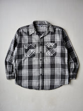 Load image into Gallery viewer, 1970s Five Brother Plaid Flannel Shirt - XL