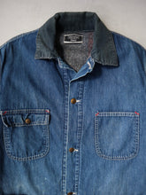 Load image into Gallery viewer, 1960s Sears Blanket Lined Denim Chore Jacket - L/XL