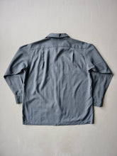 Load image into Gallery viewer, 1960s Loop Collar Shirt with Asymmetric Pockets - M