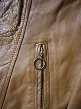 Load image into Gallery viewer, 1960's Brooks Cafe Racer Leather Jacket - M