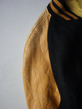 Load image into Gallery viewer, 1970s Thrashed Letterman Jacket - L