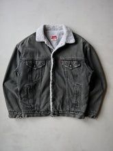 Load image into Gallery viewer, 1980's Distressed Levi's Sherpa Lined Denim Jacket - S/M