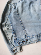Load image into Gallery viewer, 1970/80's Thrashed Made in USA Levi's Denim Jacket - S