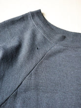 Load image into Gallery viewer, 1980s Thin & Distressed Colby College Raglan Sweatshirt - XL
