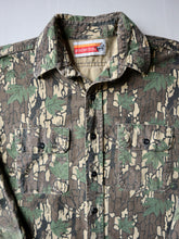 Load image into Gallery viewer, 1980s Faded Winchester Treebark Camo Flannel Shirt - M/L