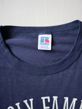 Load image into Gallery viewer, 1980s Faded Holy Family Track T-Shirt - S