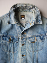 Load image into Gallery viewer, 1980s Distressed Lee 101-J Style Denim Jacket - S