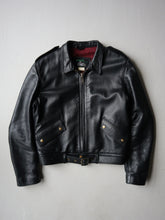 Load image into Gallery viewer, Mars Leather Motorcycle Jacket - S