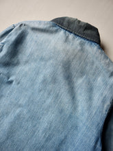 Load image into Gallery viewer, 1970s Distressed Wrangler Denim Chore Jacket - L
