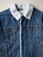 Load image into Gallery viewer, 1980s Levi's Sherpa Lined Denim Jacket - L