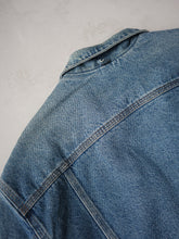Load image into Gallery viewer, 1990s Made in USA Carhartt Blanket Lined Denim Jacket - L