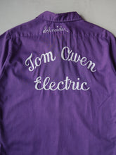 Load image into Gallery viewer, 1970s Hilton Chainstitched Women's Bowling Shirt - M