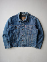 Load image into Gallery viewer, 1980s Made in USA Levi's Blanket Lined Denim Jacket - M/L