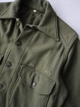 Load image into Gallery viewer, Distressed U.S Army OG-108 Wool Field Shirt - S