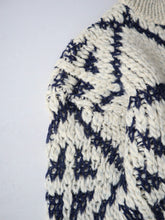 Load image into Gallery viewer, 1970's Distressed McGregor Sportswear Wool Knit Sweater - S