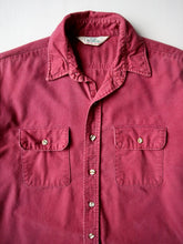 Load image into Gallery viewer, 1980s Red Head Cotton Flannel Shirt - L
