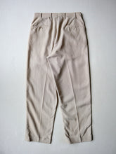 Load image into Gallery viewer, 1950s Haspel Drop Loop Striped Pleated Pants - 29"
