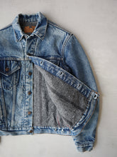 Load image into Gallery viewer, 1980s Made in USA Levi's Blanket Lined Denim Jacket - XS
