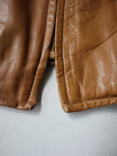 Load image into Gallery viewer, 1960's Brooks Cafe Racer Leather Jacket - M