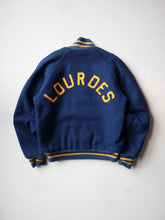 Load image into Gallery viewer, 1960's Lourdes Wool Bomber Jacket - S