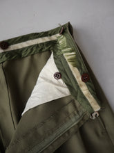 Load image into Gallery viewer, 1970's Wool Blend Pleated Uniform Pants - 33"