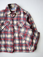 Load image into Gallery viewer, 1960s Pendleton Plaid Loop Collar Wool Shirt - S