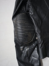 Load image into Gallery viewer, 1980's Distressed Moto Biker Leather Jacket - S