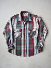 Load image into Gallery viewer, 1980s Five Brother Plaid Flannel Shirt - S